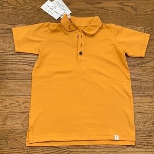 Well dressed wolf omi jo boys mustard fall polo